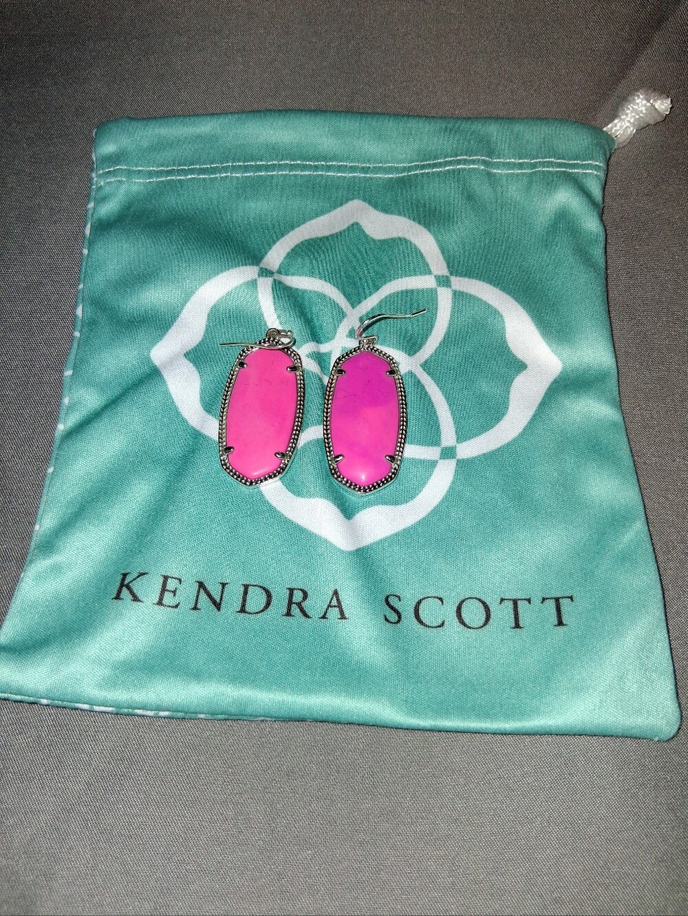 Kendra Scott Elle Hot Pink Earrings